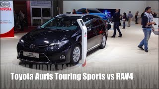 Toyota Auris Touring Sports vs RAV4 [upl. by Oloap753]