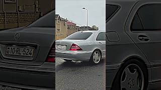 W220 S500 V8 200kmh speeding Mercedes car automobile edit trending music carlover like [upl. by Alves736]