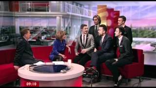 The Overtones Interview on BBC Breakfast  Overtones Interview [upl. by Breana496]