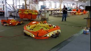 SWITLIK CPR Life Raft Inflation Test [upl. by Tsan]