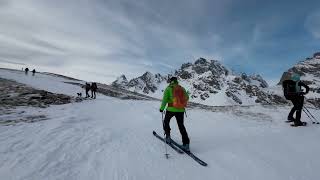 Sci alpinismo dallAlpe Devero al monte Cazzola [upl. by Tedda]