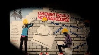 Nouveau collège de Mantes  les travaux sont lancés [upl. by Nevi]