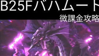 【FF7EC】B25F 異形の蹂躙・猛 バハムート戦！微課金攻略【エバクラ】【エバークライシス】 [upl. by Nayr299]