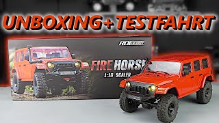 💥ROCHobby Firehorse Unboxing  Testfahrt💥 [upl. by Nancey]