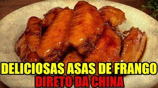 Receitas Direto da China  Asas de Frango [upl. by Prentiss]