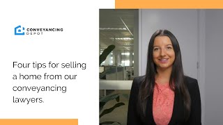 4 tips selling your property from our conveyancing lawyers [upl. by Llatsyrc]