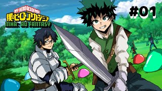 MHA AU FANTASY Episode 1 An Adventurer and a Knight  Fan Animation [upl. by Osher]