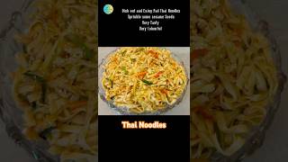 Thai noodles recipe PadThaiNoodlesflatnoodles shortsvideo youtubeshorts [upl. by Dodie827]