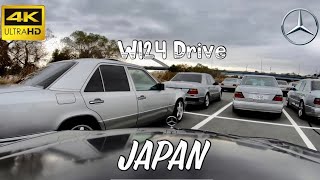 4K Japan Drive  W124 Meeting  Gifu Prefecture  GOPro 60fps [upl. by Nodla]