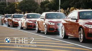 The Epic Driftmob feat BMW M235i [upl. by Attayek]