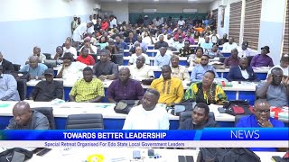 Special Retreat Organised For Edo State Local Government Leaders [upl. by Ettari]