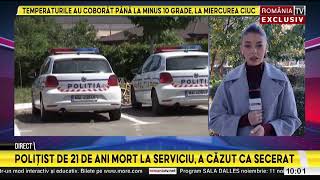 Polițist în vârstă de 21 de ani mort la serviciu după o oră de resuscitare [upl. by Lehet]