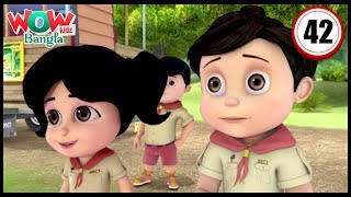 Vir The Robot Boy  Bengali stories for kids  Bangla Cartoons Jungle Safar  Wow Kidz Bangla [upl. by Acihsay]