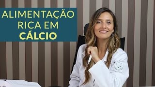 Alimentação rica em CÁLCIO [upl. by Yllak148]