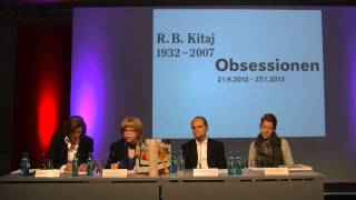 Sonderausstellung »RB Kitaj 19322007 Obsessionen«  Pressekonferenz Teil 1 [upl. by Imrots]