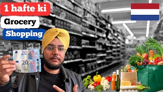 Grocery Prices in Netherlands  Dutch Supermarkets 2024  Grocery Shopping Vlog  Indian Student [upl. by David345]