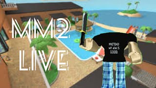 Recker mm2 live playing with viewers [upl. by Nivlem]