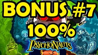 Lets Play Psychonauts bonus 7  Lungfishopolis 100 [upl. by Annirak]