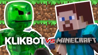 KlikBot vs Minecraft  FINISH THE ENDING 01 Galaxy Defenders [upl. by Araldo]