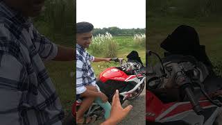 On road race with rs  what is the best bikebikerboydipu motovlog race shorts [upl. by Maclean]