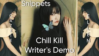 Red Velvet  Chill Kill Writers Demo Snippet Demo Demo By Cazzie Opeia amp Ellen Berg [upl. by Anairdna]