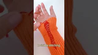 manufacturing dresstells amazonfinds hacks handsewing sewingtiktok tricks sweater mending [upl. by Wye]