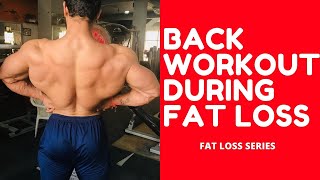 Back workout for Fat loss  Fat loss series1  Rahul fitness [upl. by Selrhc]