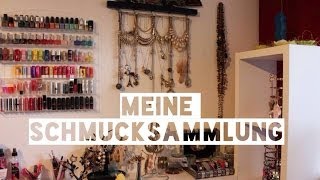 Meine Schmucksammlung  Aufbewahrung und Sammlung [upl. by Zednanref]