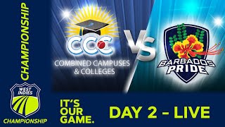 🔴 LIVE CCC v Barbados  Day 2  West Indies Championship 2024  Thursday 8th February [upl. by Freberg]