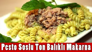 Pesto Soslu Ton Balıklı Makarna  Pişirmece  Yemek Tarifleri [upl. by Stout172]