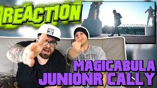 DISSING JUNIOR CALLY  MAGICABULA  RAP REACTION 2017  ARCADE BOYZ [upl. by Camila388]