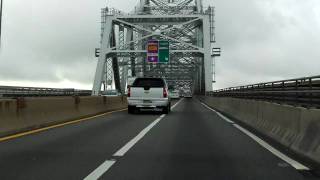 Old Goethals Bridge eastbound 2010 [upl. by Scibert]