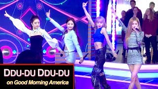 FANCAM  BLACKPINK on GMA  quotDDUDU DDUDUquot 60fps 021219 [upl. by Liza]