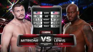 matt mitrione vs derrick lewis ufc fight night [upl. by Bundy]