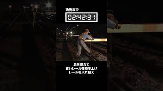 始発までの3時間でレールを更換！？深夜の仕事人がすごすぎる！【京王電鉄へぇ〜なネタ】 [upl. by Angy331]