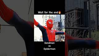 Spiderman vs Sandman🔥🌪️  Spiderman 3 fight scene shorts spiderman [upl. by Alehc756]