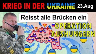 23AUGUST ES IST AUS  Ukrainer schneiden TAUSENDEN RUSSEN den FLUCHTWEG ab  UkraineKrieg [upl. by Cohlier168]