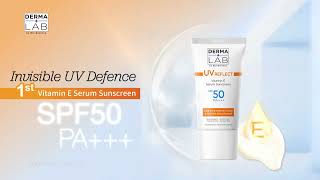 Stay Protected with New Derma Lab Vitamin E Serum Sunscreen [upl. by Layap842]