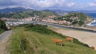 Camino del Norte 03 Zarautz a Deba Camino de Santiago [upl. by Ottavia]