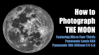 How to Photograph the Moon 🌙  Tutorial Camera Lens Settings Editing  Photoshop Stacking Layers [upl. by Aubrette]