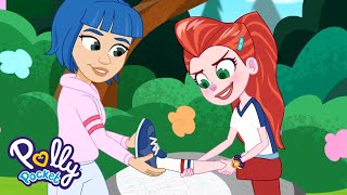 Polly Pocket  Run Lila Run Lila runs a 5K  Hidden Worlds Available on Netflix [upl. by Anilra]