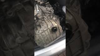 How to remove Audi A4 automatic gearbox transmission module or transmissions control unit [upl. by Atoiganap]