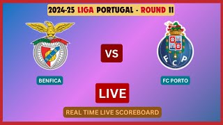 Benfica Vs Porto LIVE Score UPDATE Today 202425 Liga Portugal Round 11 Soccer Football Nov 10 2024 [upl. by Hui]