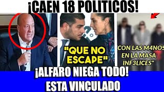 VIERNESAZO CON CLAUDIA NADI SE METE ¡HARFUCH SE LA COBRA AL PELON CAEN 18 POLITICOS POR NARC0S [upl. by Orlantha]