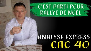 🎅Rallye de Noël en Bourse 2023  Revue Express des Actions du CAC 40  📈🎄 [upl. by Marte545]