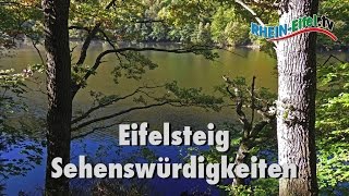 Eifelsteig  Sehenswürdigkeiten  RheinEifelTV [upl. by Notlit]