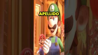 🍄 ¡¿El APELLIDO de MARIO y LUIGI 🤯 shorts [upl. by Toddy]