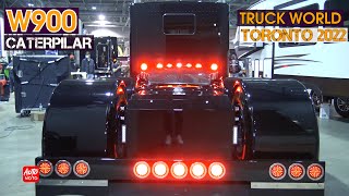 2019 Kenworth W900 Caterpilar Custom Built  Exterior And Interior  Salon AutoSport Quebec 2022 [upl. by Clerissa]