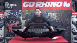 Go Rhino BRJ40 Light Mount Bar Overview 23101T 23102T 23103T [upl. by Roseline580]