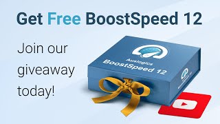 Auslogics BoostSpeed 12 Giveaway [upl. by Emilie]